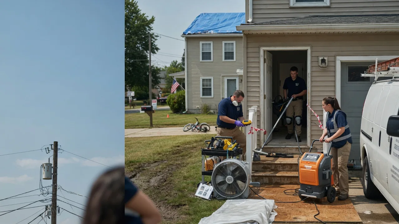 Water Damage Repair in Connersville, IN near me